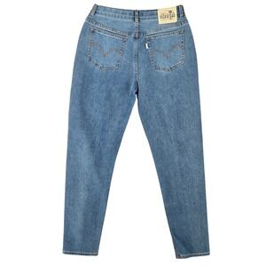 Levi's SilverTab 16 Reg Mini Mom Jeans Girls Blue Distressed 90s Style